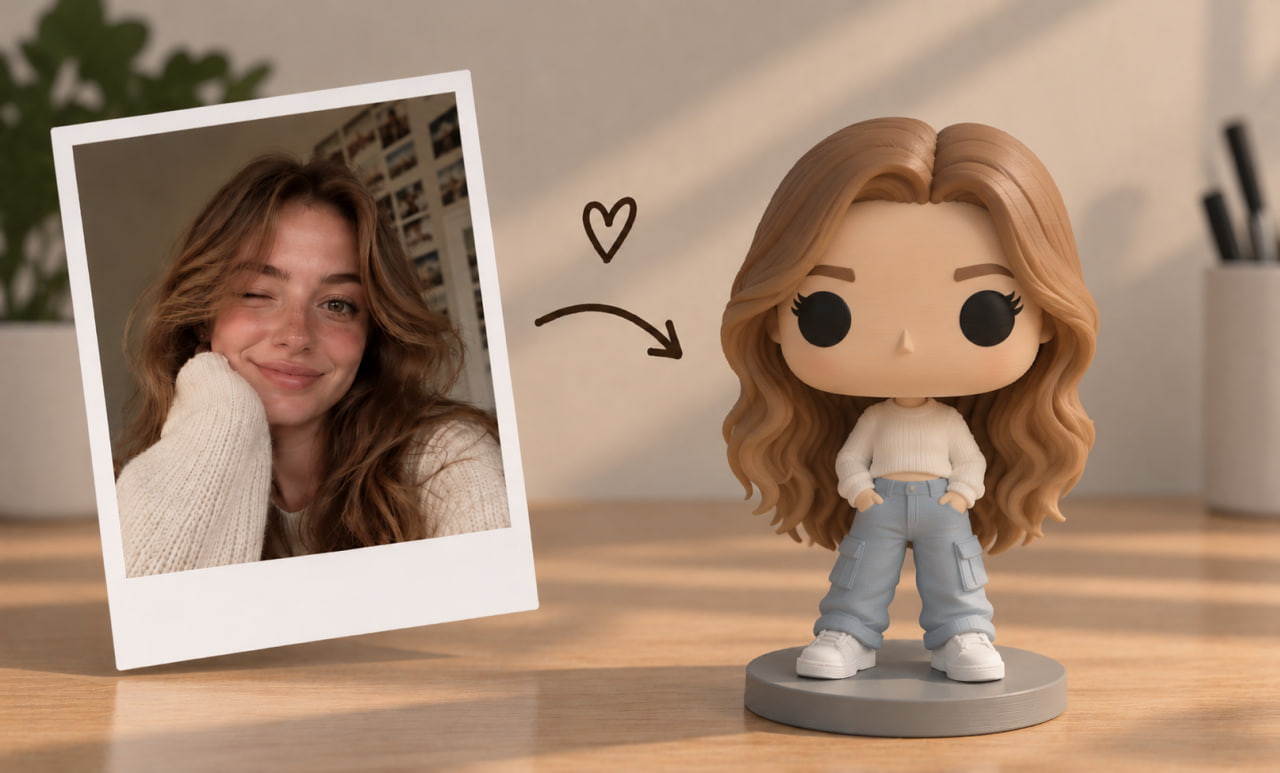 Custom figurines made from your photo